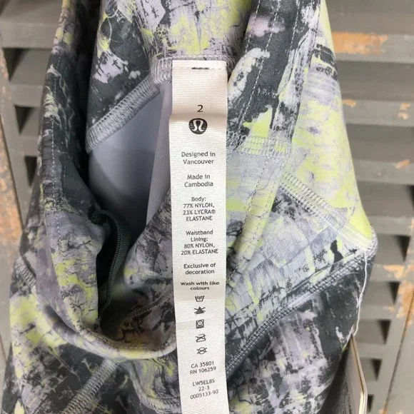 Lululemon Wunder Train HR Tight 25" Contour Fit Sz 2 NWT - Picture 8 of 15